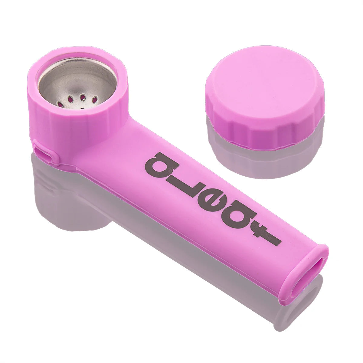 aLeaf | Pipa de Silicona con Tapa (Color Aleatorio) | 1 pieza