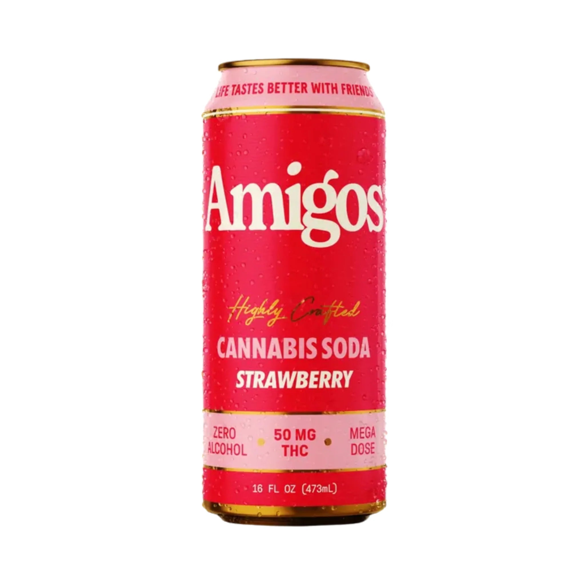 Amigos | Bebidas Delta 9 THC 50 mg/pza | 473 ml | 1 pieza