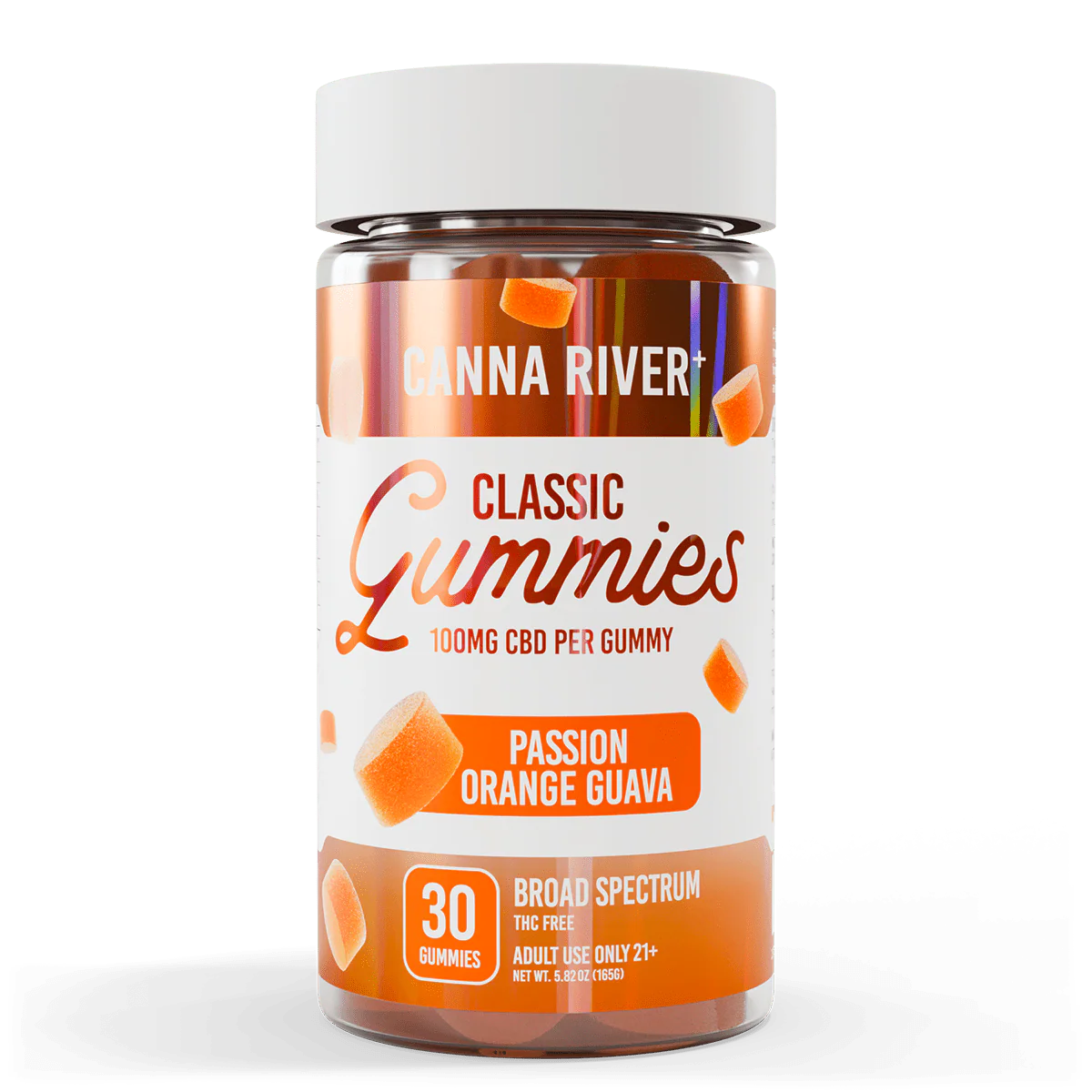 Canna River |Gomitas Classic CBD E. Amplio 100mg/pza | 30 piezas