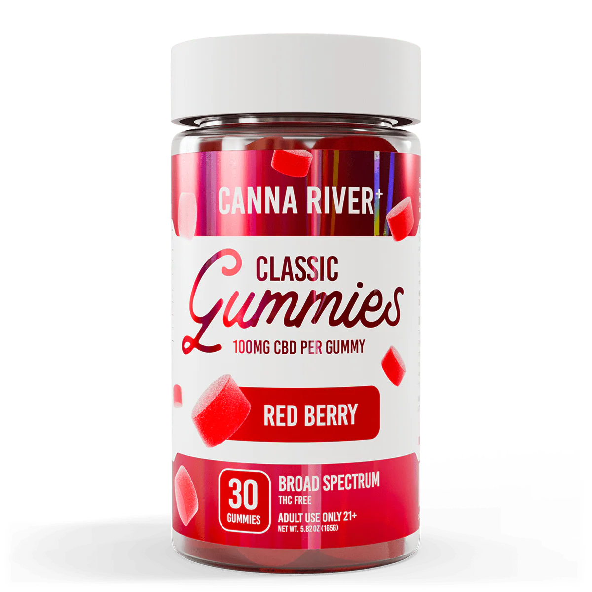 Canna River |Gomitas Classic CBD E. Amplio 100mg/pza | 30 piezas