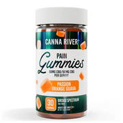 Canna River |  Gomitas Pain CBD E. Amplio 50mg/pza + CBG 50mg/pza | 30 piezas