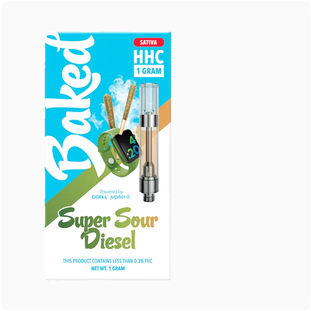 Baked | Cartucho de Wax HHC 1000 mg | 1 ml