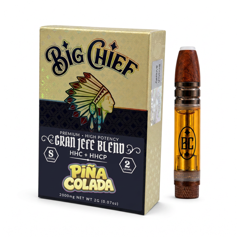Big Chief | Gran Jefe Blend Cartucho de HHC + HHCP 2 g | 2 ml