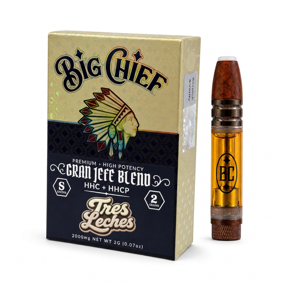 Big Chief | Gran Jefe Blend Cartucho de HHC + HHCP 2 g | 2 ml