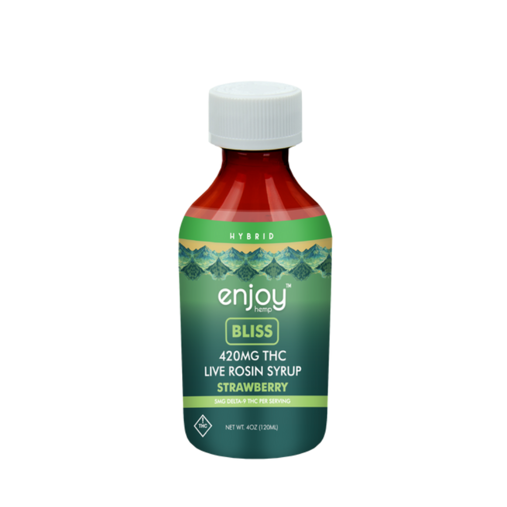 Enjoy | Jarabe Delta 9 THC Live Resin 420 mg | 120 ml