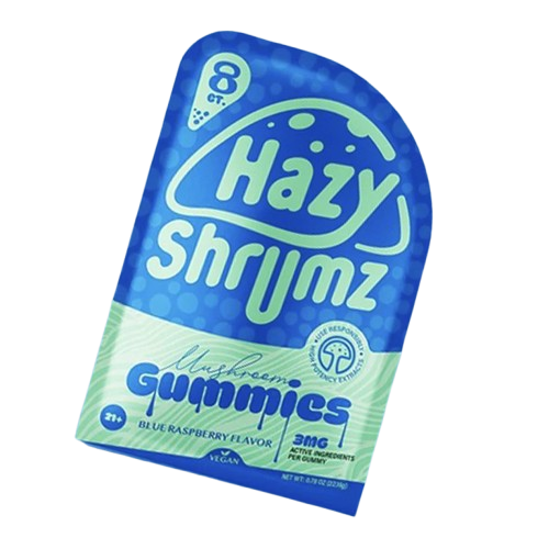 Hazy Shrumz | Gomitas Nootropicos 3 mg/pza | 8 piezas