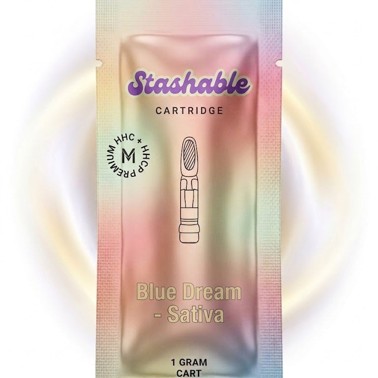 Stashable | Cartucho de Wax Live Shatter HHC + HHC-P 1000 mg | 1 ml | ULTRA POTENTE 🆕