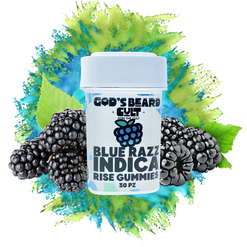 Gods Beard Cult | Rise Gummies Delta-9 THC 30 mg/pza | 15 o 30 piezas