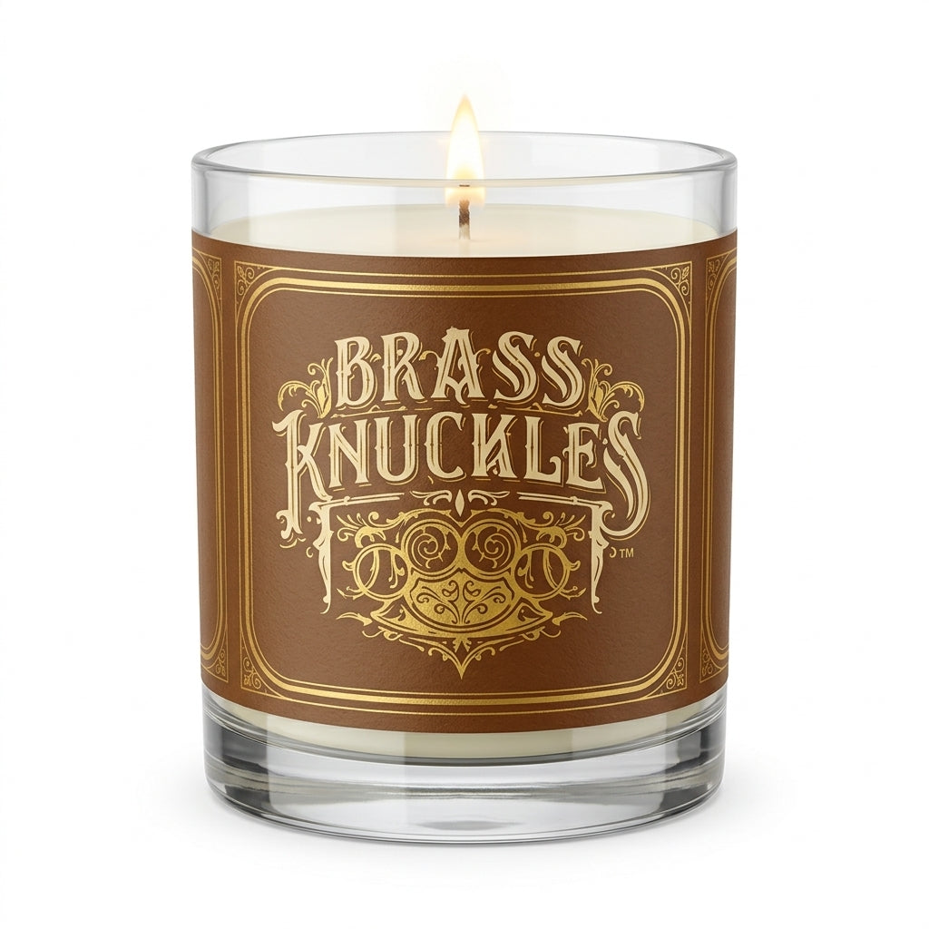 Brass Knuckles | VASO para VELA digital de wax 510 (Envío solo CDMX & Z. Metro)