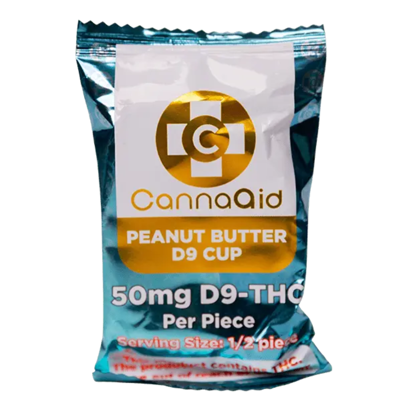 Canna aid | Galletas Tipo Reeses THC 50 mg/pza | 1 pieza