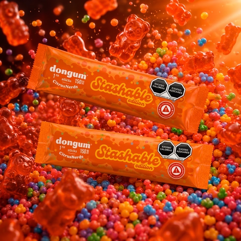 Combo Duo Gomitas Dongum Stashables Delta 9 THC 150 mg/pza ULTRA POTENTES 🆕