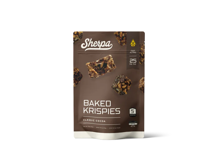Sherpa | Baked Kriespies THC 25 mg/pza | 5 piezas