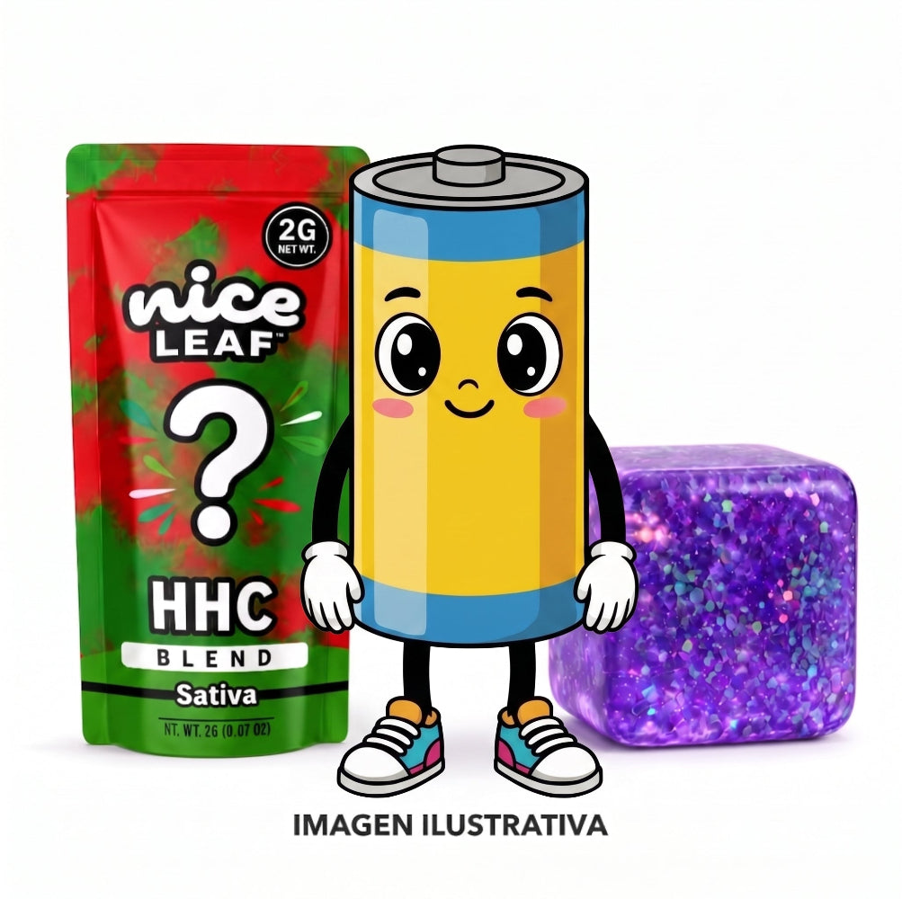 Stress Free Kit | Squeezy Toy + Cartucho de Wax Desechable HHC 2000 mg + Bateria  510