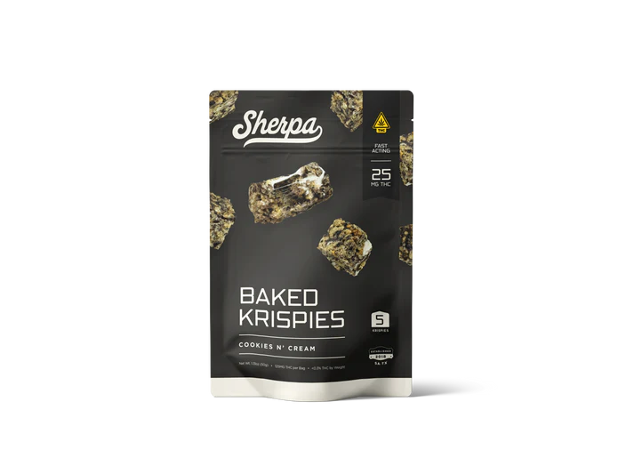 Sherpa | Baked Kriespies THC 25 mg/pza | 5 piezas