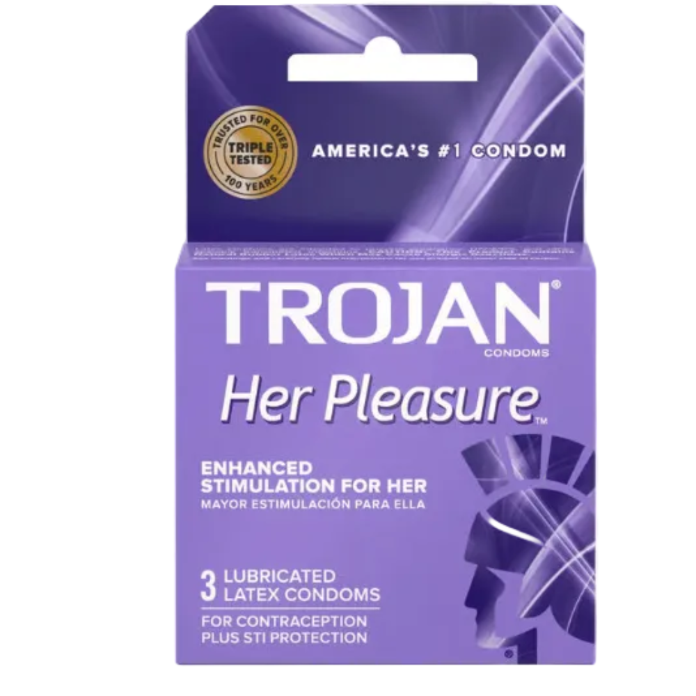 Trojan | Condones de Látex | 3 piezas