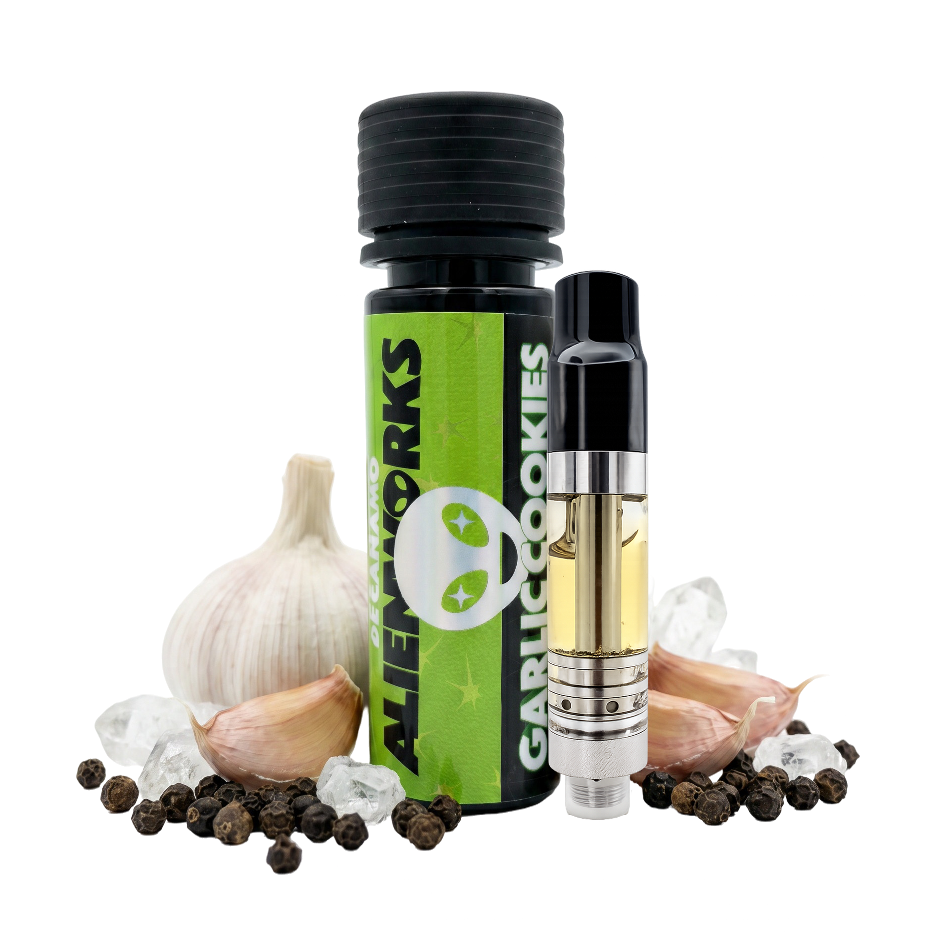 Alienworks | Cartucho de Wax Live Shatter HHC 2000 mg | 2 ml