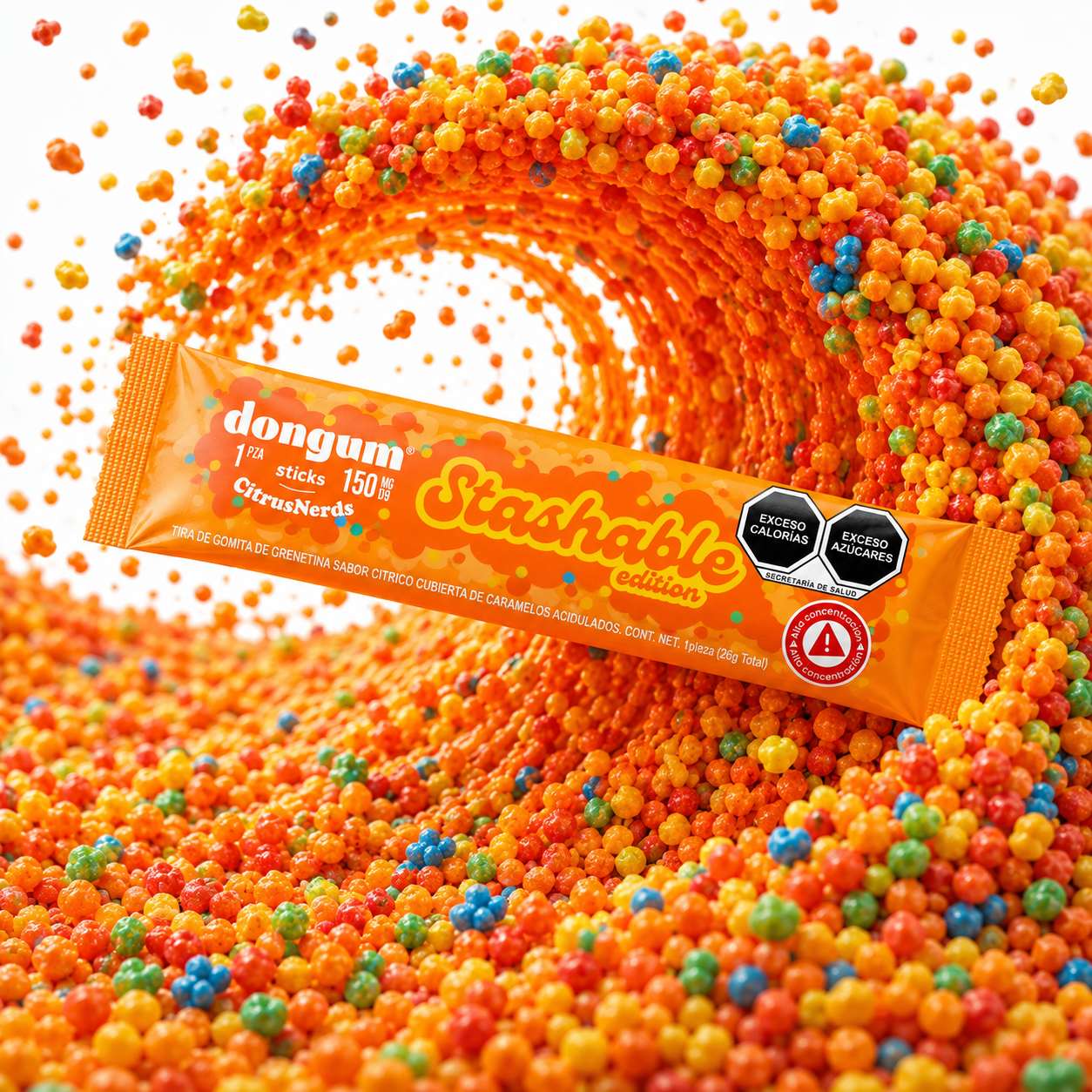 Dongum | Gomita Stashable Delta 9 THC 150 mg/pza ULTRA POTENTES 🆕 | 1 pieza