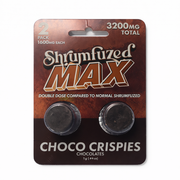 Shrumfuzed Max | Chocolates Melena de leon + Cordyceps + Nootropicos 1600 mg/pza | 2 piezas