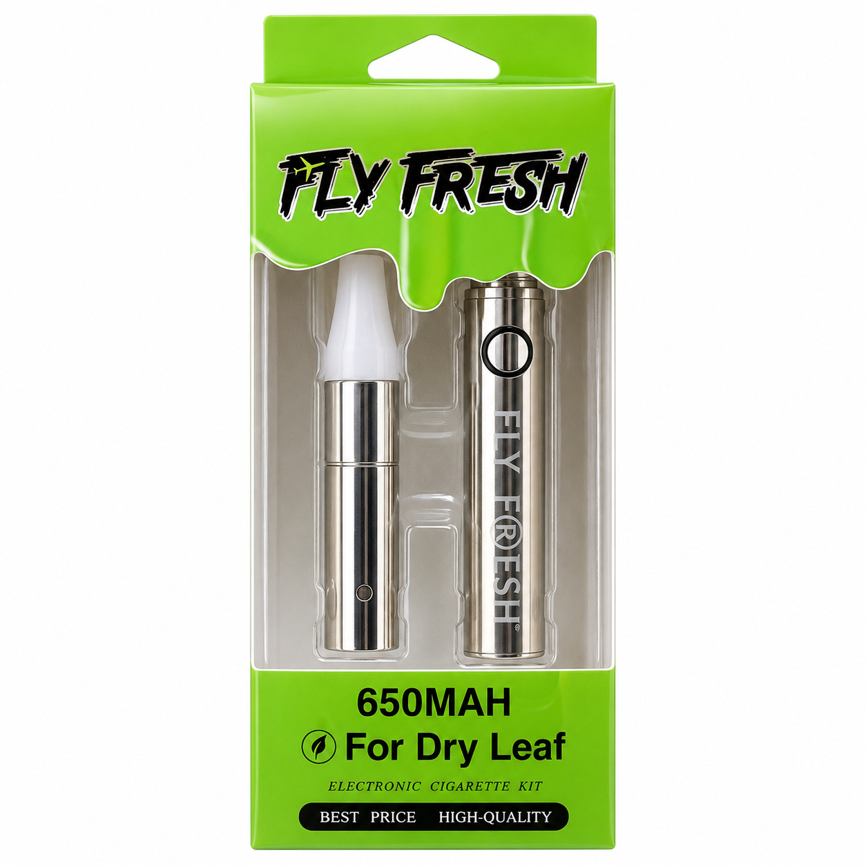 Fly Fresh | Herbalizer 2 en 1 para Hierbas Secas y Cartuchos de Wax 510 | 650mAh