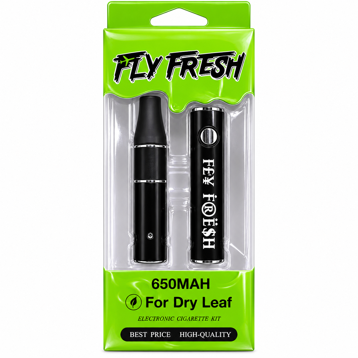Fly Fresh | Herbalizer 2 en 1 para Hierbas Secas y Cartuchos de Wax 510 | 650mAh