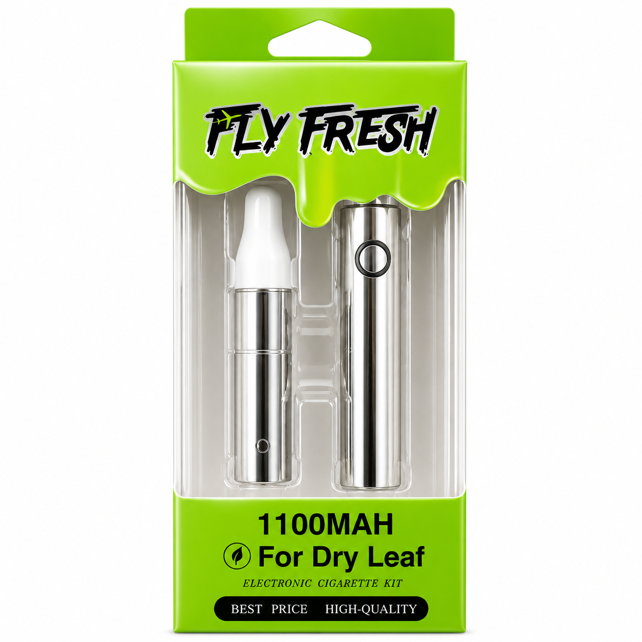 Fly Fresh | Herbalizer 2 en 1 para Hierbas Secas y Cartuchos de Wax 510 | 1100mAh
