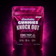 Stashable | Gomitas Knock Out THC-P 25 mg/pza ULTRA POTENTES ☢️ | 10 piezas