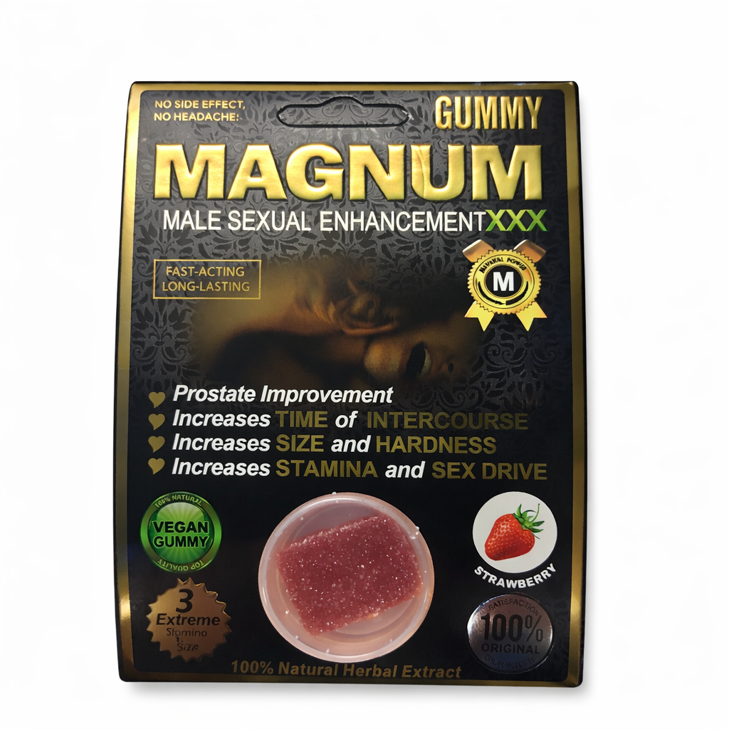 Magnum | Gomita de Mejora Sexual Masculina | 1 pieza