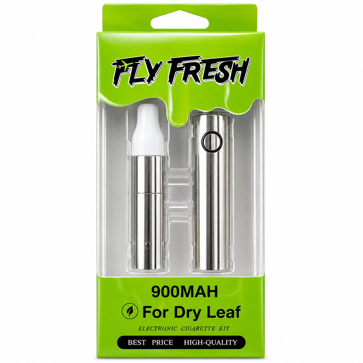 Fly Fresh | Herbalizer 2 en 1 para Hierbas Secas y Cartuchos de Wax 510 | 900mAh