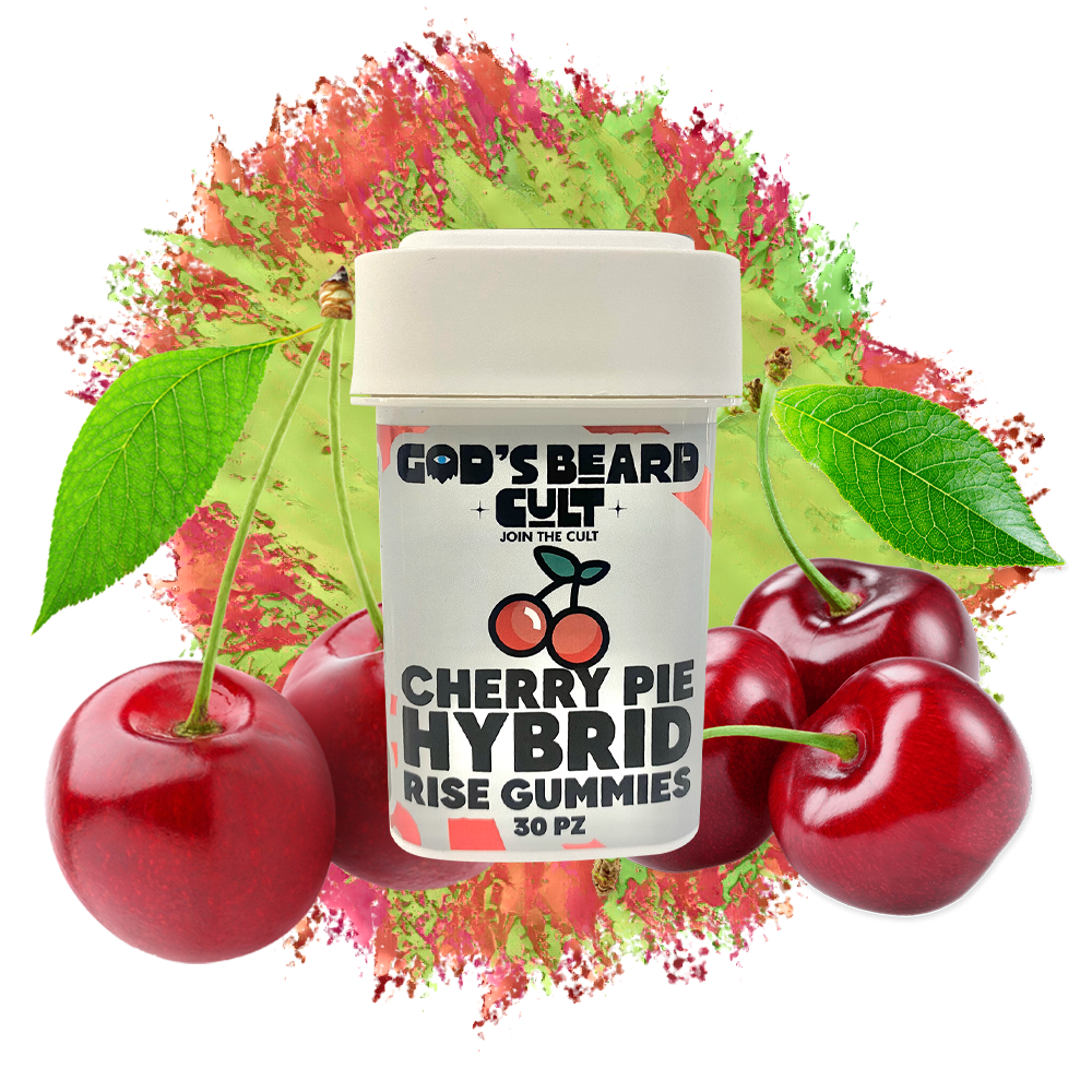 Gods Beard Cult | Rise Gummies Delta-9 THC 50 mg/pza | 15 o 30 piezas