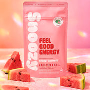 Snoozy | Gomitas Feel Good Energy Delta 9 THC 5 mg/pza + CBD 5 mg/pza + CBG 5 mg/pza | 2 o 20 piezas