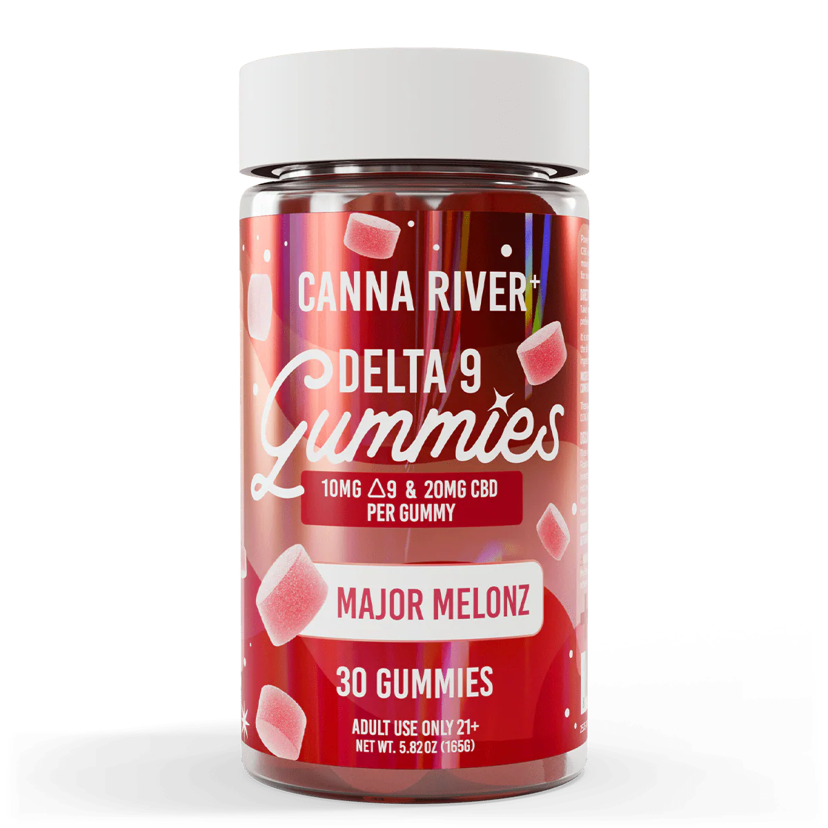 Canna River | Gomitas Delta 9 THC 10 mg/pza +20 mg/pza CBD | 30 piezas