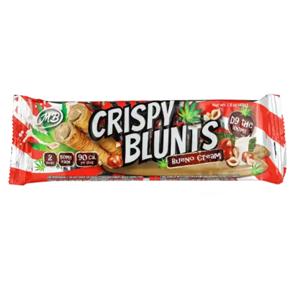 Crispy Blunts | Galletas Delta 9 THC 50 mg/pza | 2 piezas