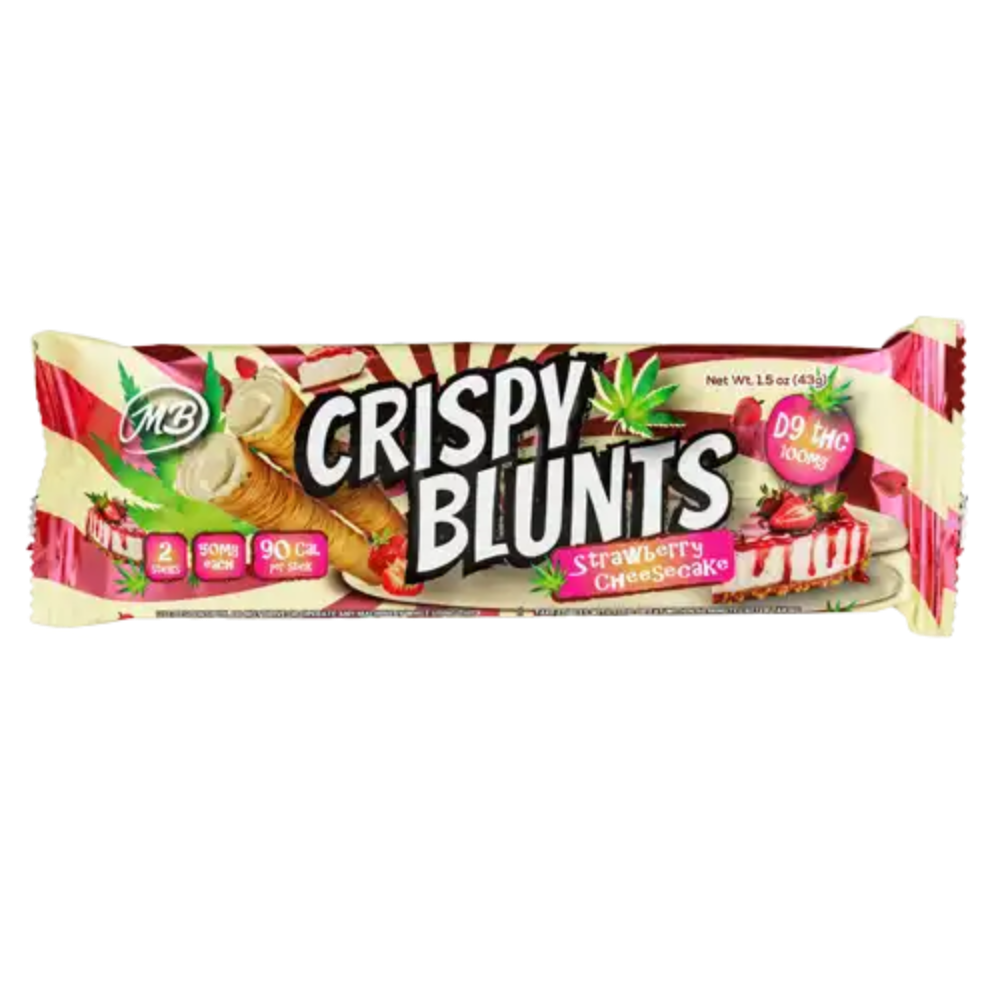 Crispy Blunts | Galletas Delta 9 THC 50 mg/pza | 2 piezas