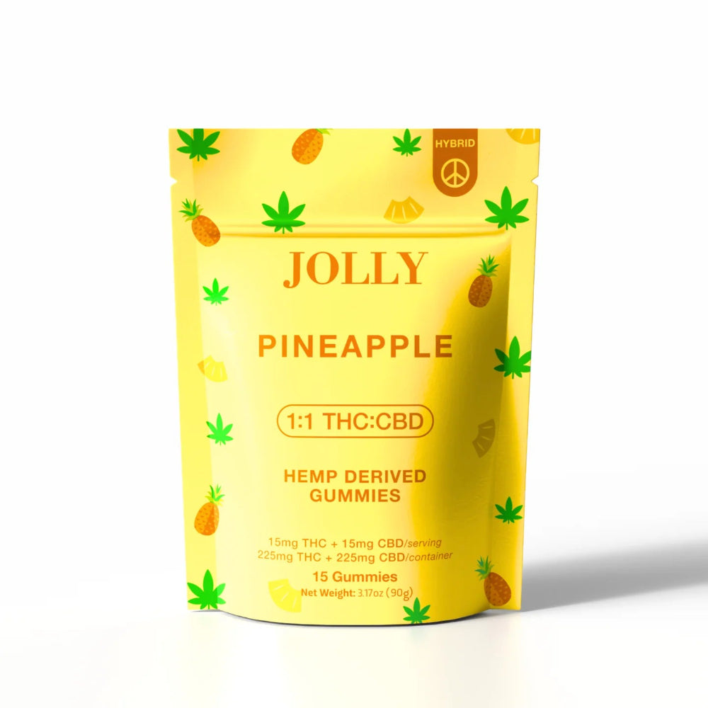 Jolly | Gomitas THC 15 mg + CBD 15 mg | 2 o 15 piezas