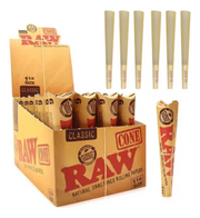 RAW | Hasta 720 Conos Pre Rolados Classic 1 1/4, King Size, Single Size, Peacemaker, 98 mm | 1 pieza