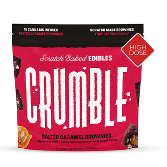 Crumble | Galletas-Brownies Delta 9 THC 30 mg/pza | 10 piezas
