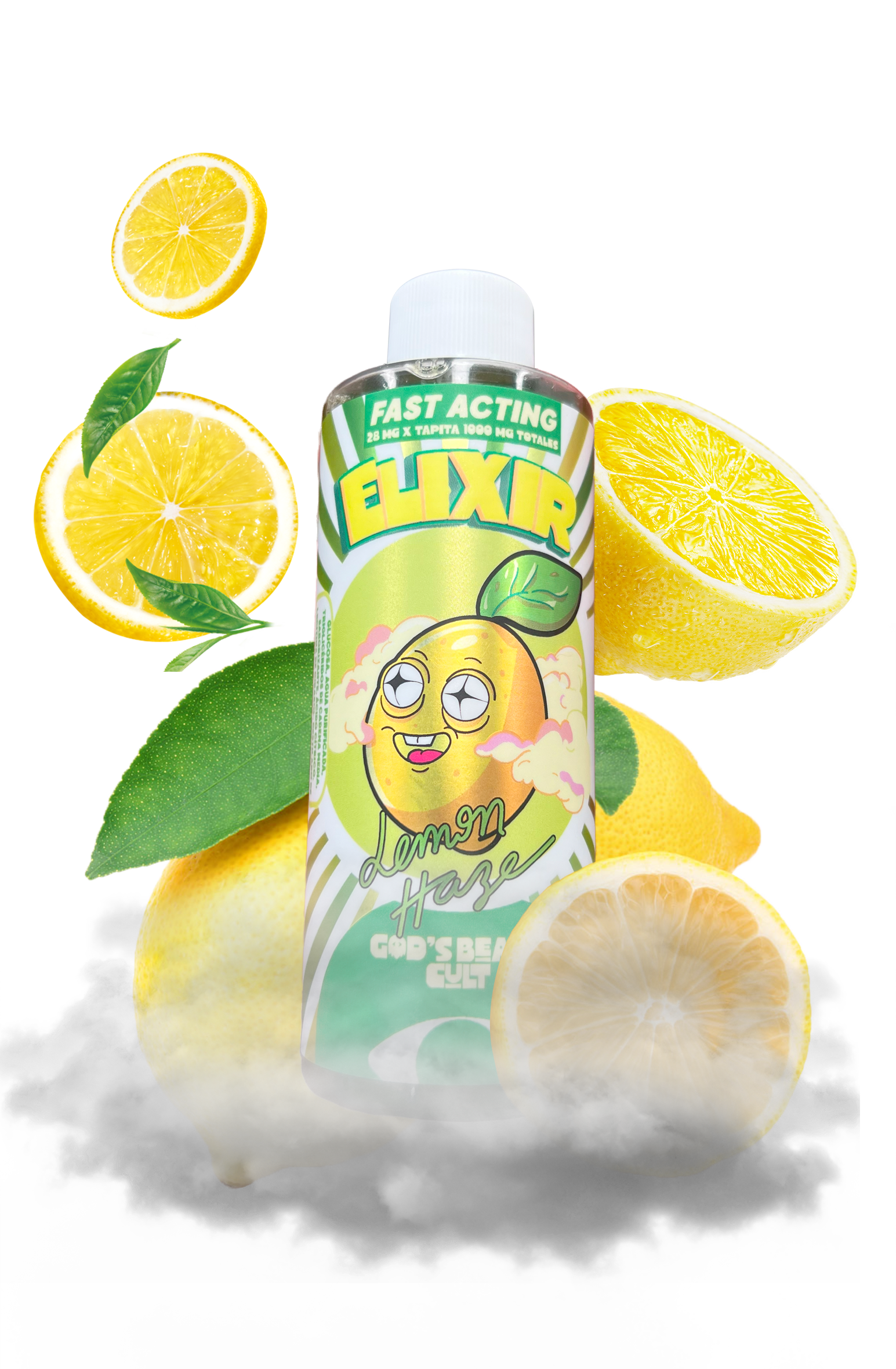 Gods Beard Cult | Jarabe Elixir Delta-9 THC 1000mg | 1 pieza