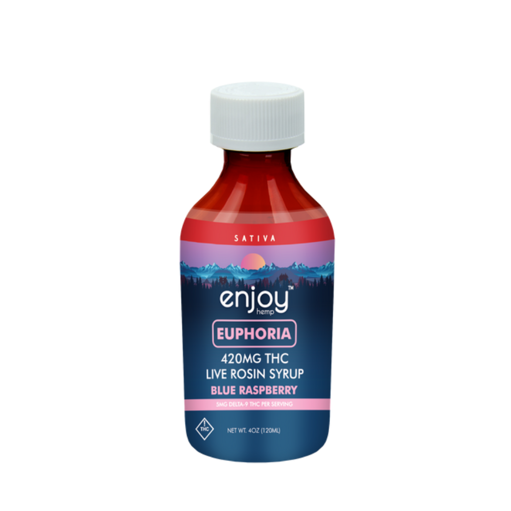 Enjoy | Jarabe Delta 9 THC Live Resin 420 mg | 120 ml