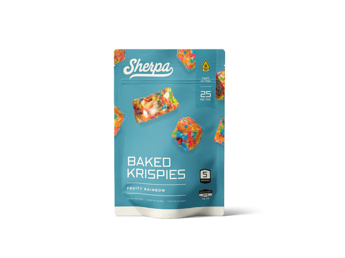 Sherpa | Baked Kriespies THC 25 mg/pza | 5 piezas
