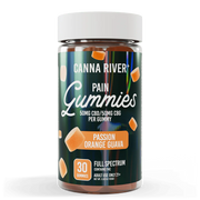 Canna River |  Gomitas Pain CBD E. Completo 50mg/pza + CBG 50mg/pza + Delta 9 THC 3mg/pza | 30 piezas
