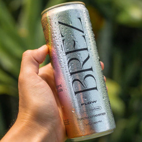 Brez | Bebida Flow | Hongos Adaptógenos Melena de León | 355 ml |  1 pieza