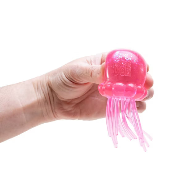 Schylling | Jelly Squish Neon Medusa | Juguete Sensorial |1 pieza