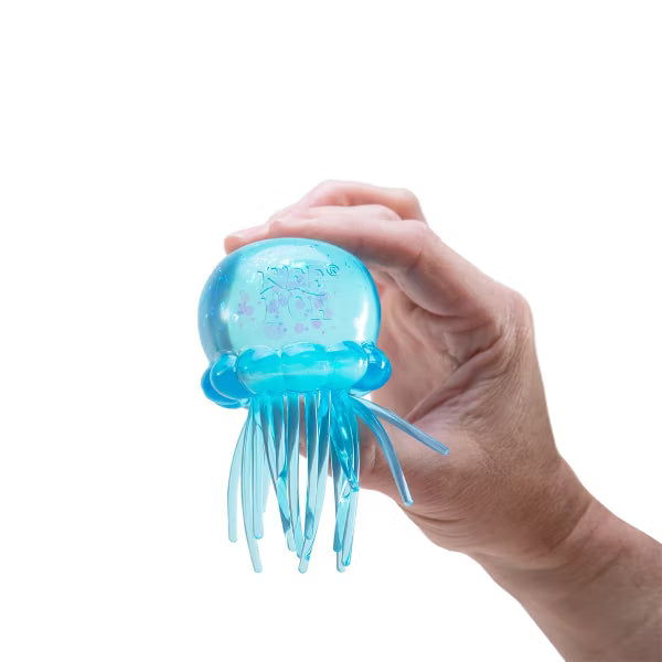 Schylling | Jelly Squish Neon Medusa | Juguete Sensorial |1 pieza