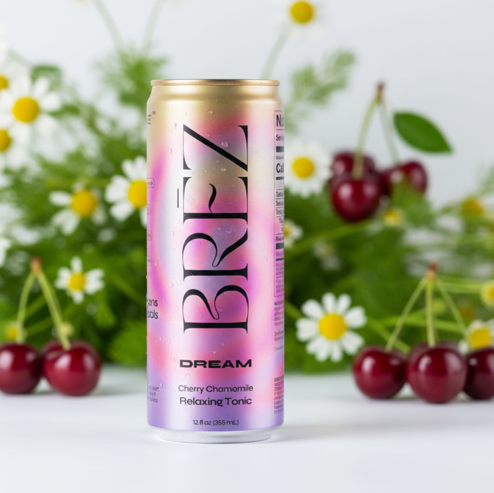 Brez | Bebida Dream Hongos Adaptógenos Reishi | 355 ml | 1 pieza