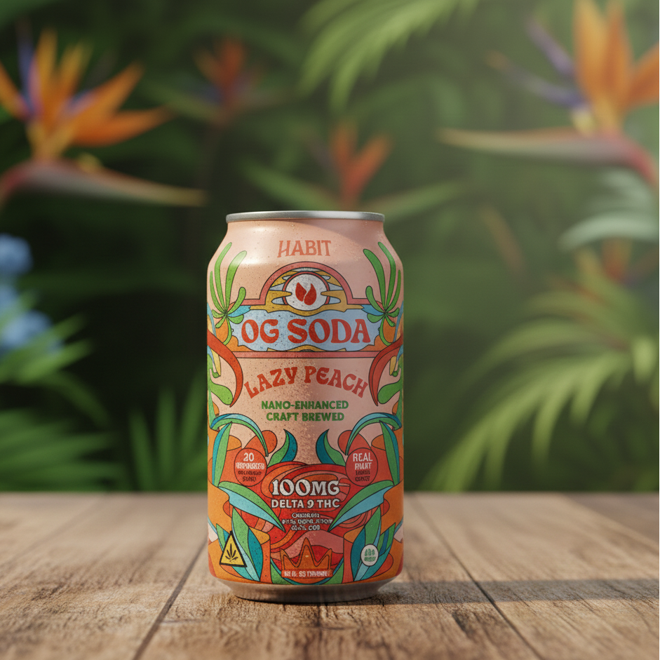 Habit | Bebidas Delta 9 THC 100 mg/pza | 355 ml | 1 pieza