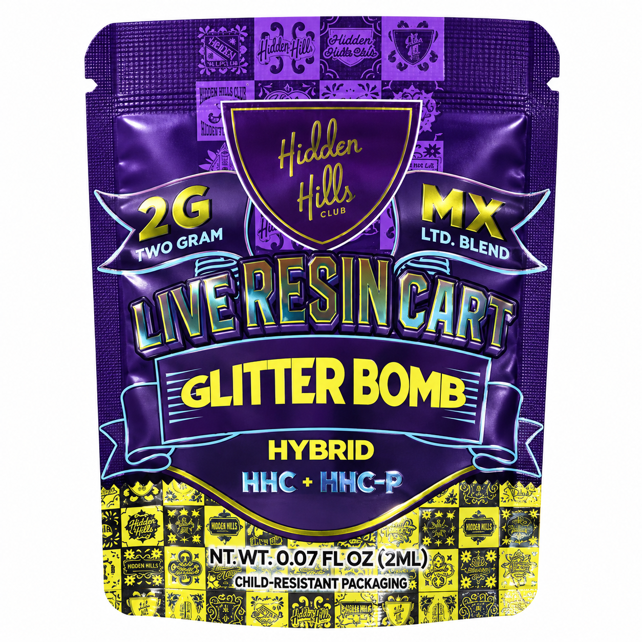 Hidden Hills | Cartucho de Wax HHC + HHC-P Live Resin MX BLEND | 2 ml