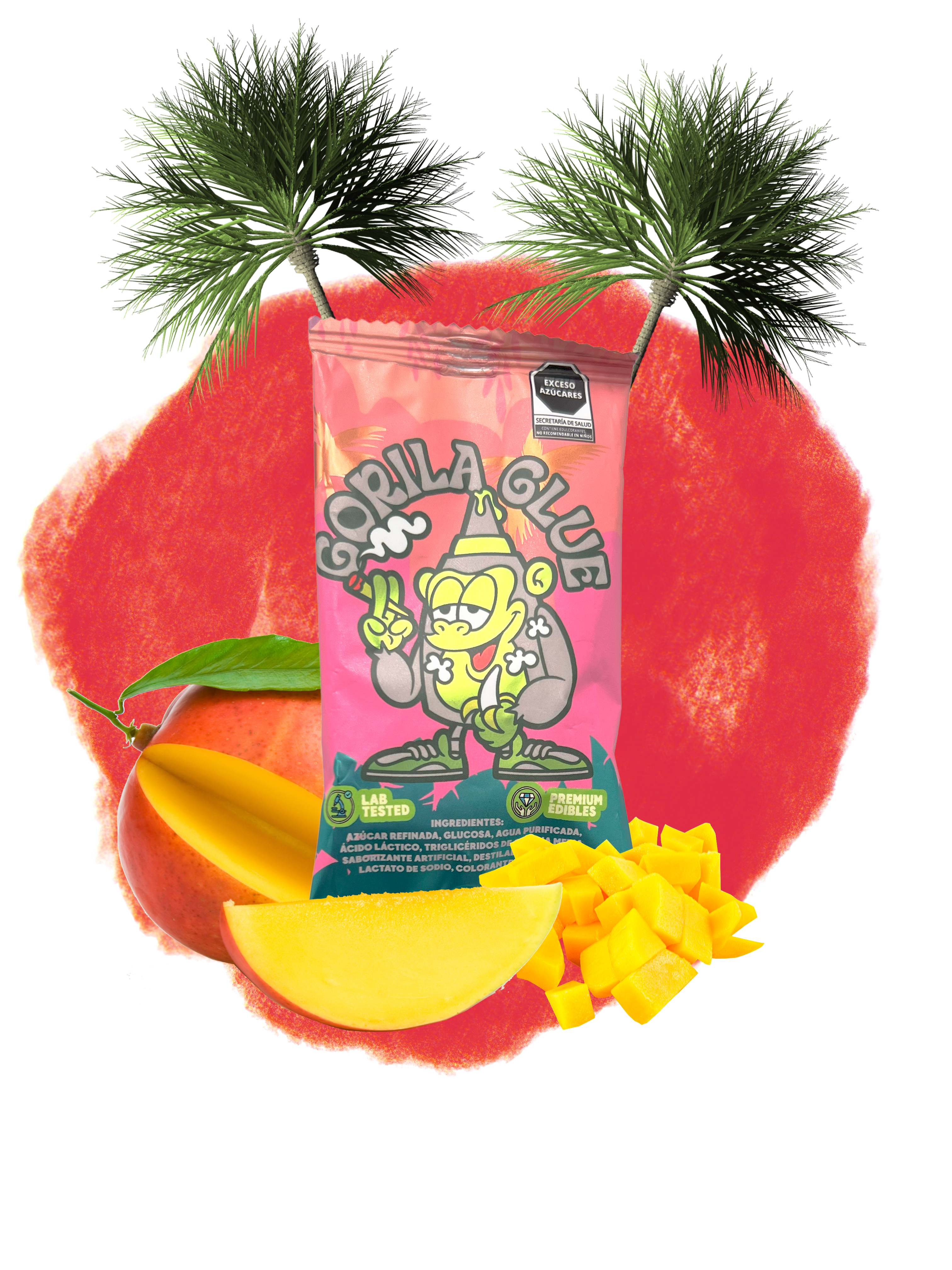 God´s Beard Cult | Paleta de caramelo Delta 9 THC 50 mg/pza | 1 pieza