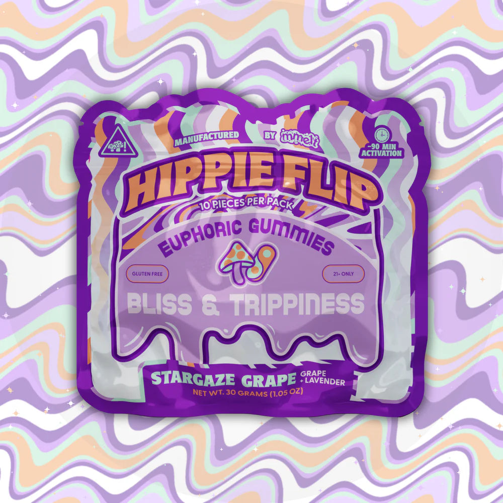 Hippie Flip | Gomitas Nootropicas | 10 piezas