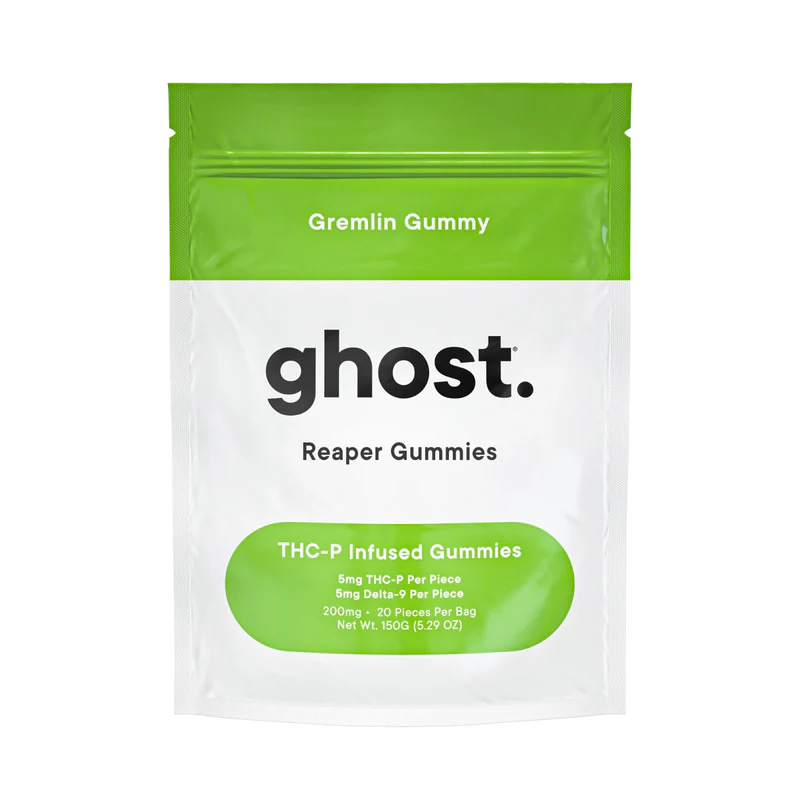 Outlet Ghost | Gomitas Reaper Delta 9 THC 5 mg/pza + THC-P 5 mg/pza | 20 piezas | POTENTES ⚠️