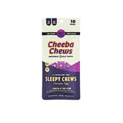Cheeba Chews | Caramelo Sleepy Chews THC 5 mg/pza + CBN 2.5 mg/pza + Melatonina 2 mg/pza | 20 piezas